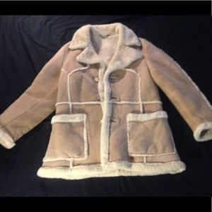 Men's shearling coat